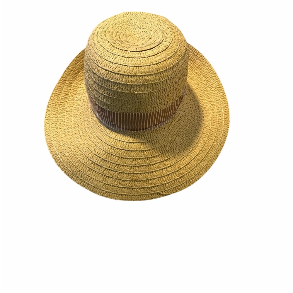 Chic Tan Woven Hat
